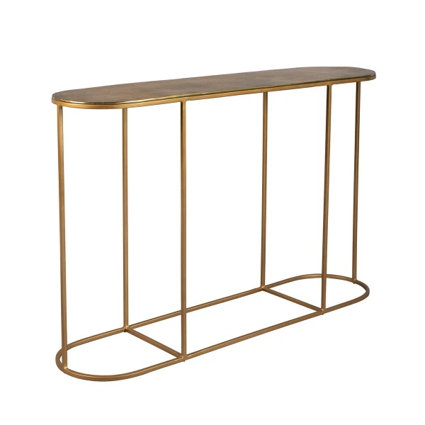 Messing Sidetable Ovaal 9 Messing Sidetable Ovaal - Afbeelding 9