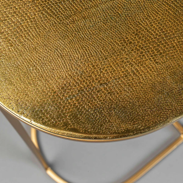 Messing Sidetable Ovaal 4 Messing Sidetable Ovaal - Afbeelding 4