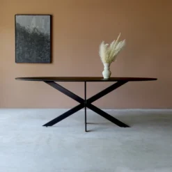 Eettafel Ovaal Zwart 9 Eettafel Ovaal Zwart -VTwonen Verkoopwinkel eettafel ovaal zwart bodio flos 03