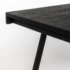 Eettafel Van Gerecycled Teak Zwart 14 Eettafel Van Gerecycled Teak Zwart -VTwonen Verkoopwinkel eettafel van gerecycled teak zwart suri black lumz home 04
