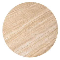 Ronde Eettafel Tavertin En Mangohout 8 Ronde Eettafel Tavertin En Mangohout -VTwonen Verkoopwinkel eleonora aikin ronde eettafel tavertin en mangohout 02