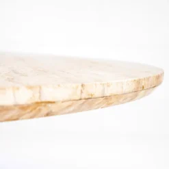 Ronde Eettafel Tavertin En Mangohout 10 Ronde Eettafel Tavertin En Mangohout -VTwonen Verkoopwinkel eleonora aikin ronde eettafel tavertin en mangohout 06