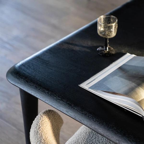 Eettafel Mangohout 4 Eettafel Mangohout - Afbeelding 4