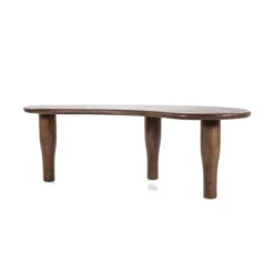 Organische Eettafel Bruin -VTwonen Verkoopwinkel eleonora jodi organische eettafel bruin 02 2