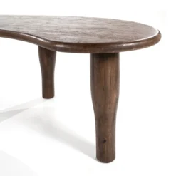 Organische Eettafel Bruin -VTwonen Verkoopwinkel eleonora jodi organische eettafel bruin 06 2