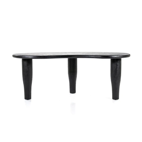 Organische Eettafel Zwart 2 Organische Eettafel Zwart - Afbeelding 2
