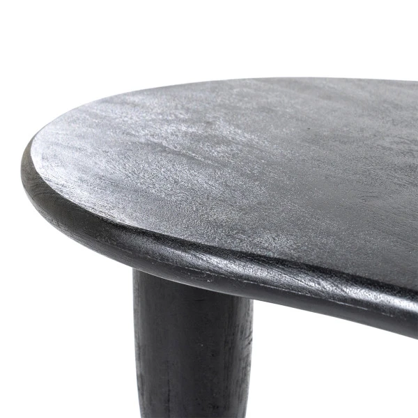 Organische Eettafel Zwart 5 Organische Eettafel Zwart - Afbeelding 5