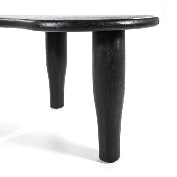 Organische Eettafel Zwart 3 Organische Eettafel Zwart - Afbeelding 3