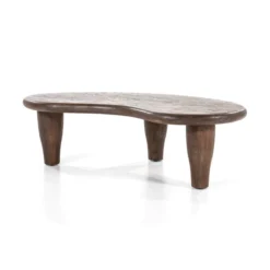 Organische Salontafel Bruin