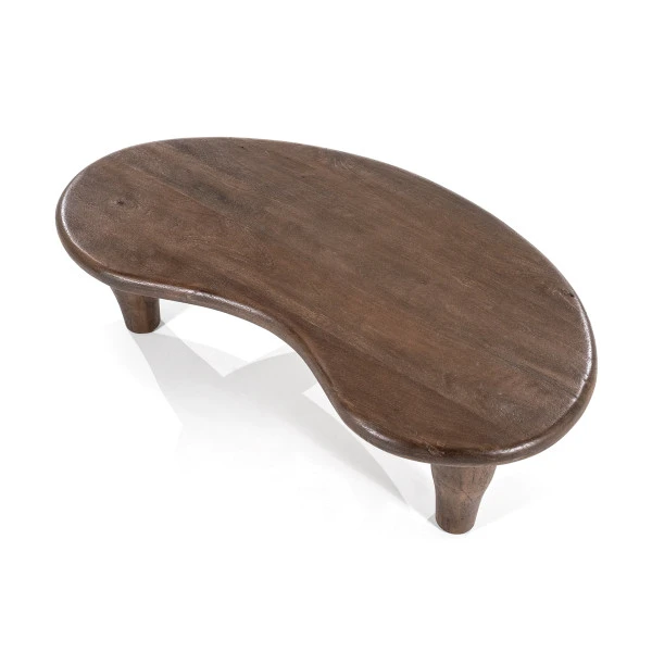 Organische Salontafel Bruin 4 Organische Salontafel Bruin - Afbeelding 4