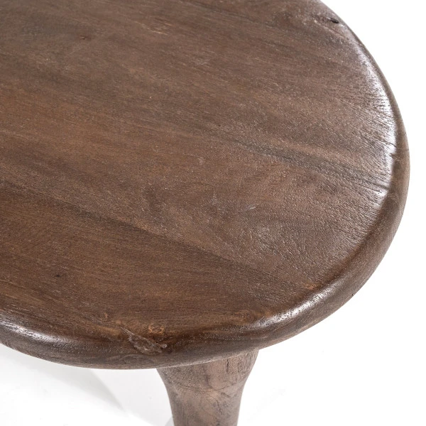 Organische Salontafel Bruin 3 Organische Salontafel Bruin - Afbeelding 3