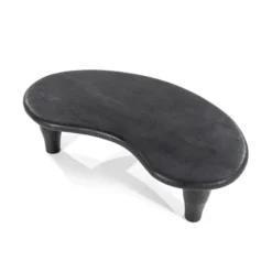 Organische Salontafel Zwart -VTwonen Verkoopwinkel eleonora jodi organische salontafel zwart 03