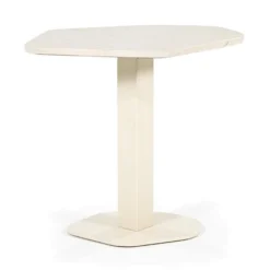 Bijzettafel Wit Marmer