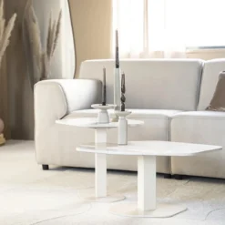 Salontafel Wit Marmer -VTwonen Verkoopwinkel eleonora lorenzo salontafel wit marmer 02