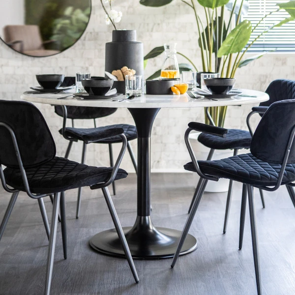 Ronde Eettafel Marmer 3 Ronde Eettafel Marmer - Afbeelding 3