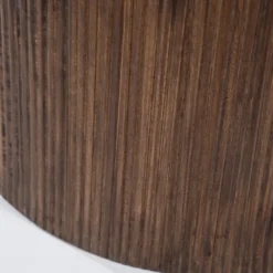 Ronde Eettafel Marmer En Mangohout -VTwonen Verkoopwinkel eleonora maxim ronde eettafel marmer en mangohout 02