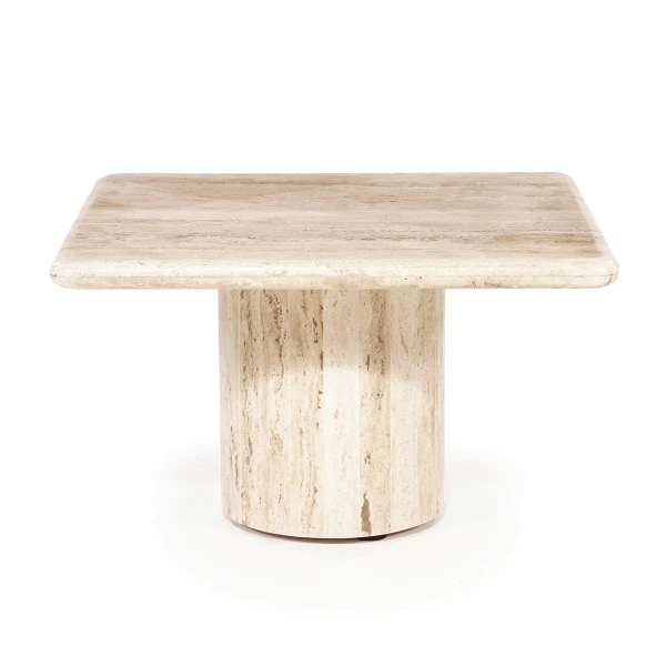 Travertin Tafeltje Creme 1 Travertin Tafeltje Creme