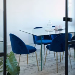 Glazen Eettafel -VTwonen Verkoopwinkel glazen eetkamertafel laforma burano 180 05