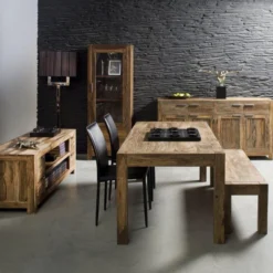 Sheesham Eettafel 7 Sheesham Eettafel -VTwonen Verkoopwinkel houten tafel authentico 03 800x800 1