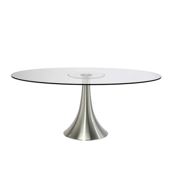 Glazen Eettafel Ovaal 1 Glazen Eettafel Ovaal