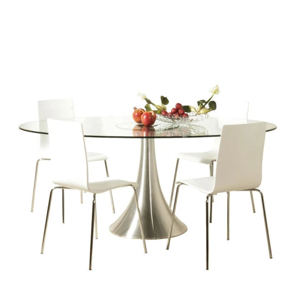 Glazen Eettafel Ovaal 2 Glazen Eettafel Ovaal - Afbeelding 2