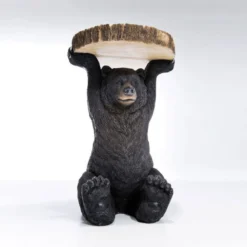 Bijzettafeltje Zwarte Beer -VTwonen Verkoopwinkel kare design animal bijzettafeltje zwarte beer 04