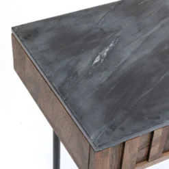 Sidetable Van Acacia En Marmer -VTwonen Verkoopwinkel kare design apiano bureau van acacia en marmer 16