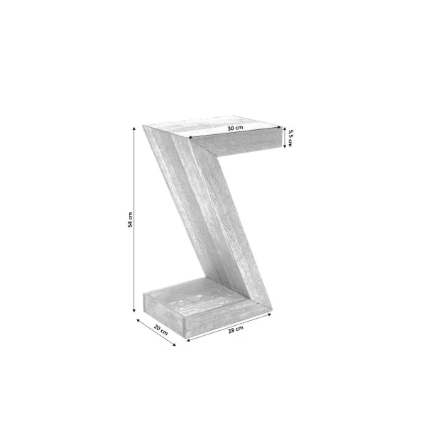 Bijzettafel In Lettervorm 7 Bijzettafel In Lettervorm - Afbeelding 7