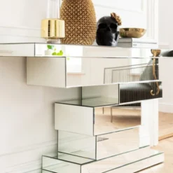 Kaptafel Spiegels 19 Kaptafel Spiegels -VTwonen Verkoopwinkel kare design brick mirror kaptafel spiegels 13