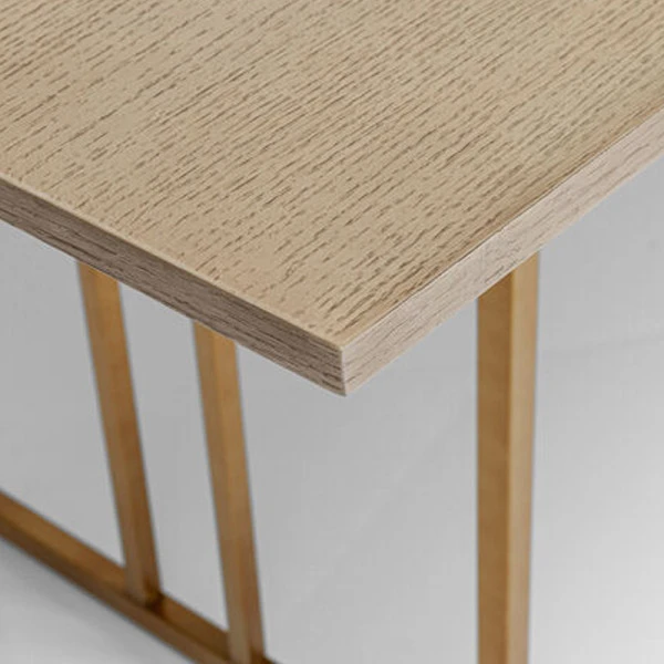 Design Eettafel Hout Met Koper 8 Design Eettafel Hout Met Koper - Afbeelding 8