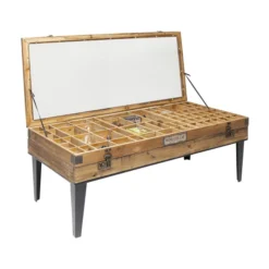 Salontafel Met Vitrine -VTwonen Verkoopwinkel kare design collector salontafel met vitrine 10 1