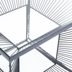 Vierkante Bijzettafel Staaldraad -VTwonen Verkoopwinkel kare design dimension vierkante bijzettafel staaldraad 03