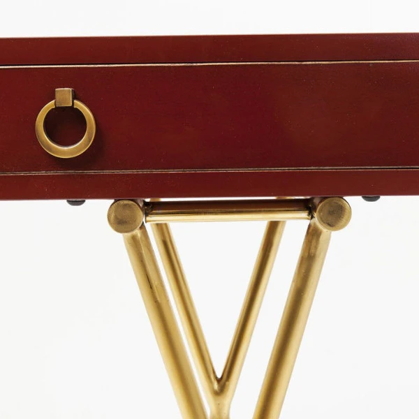 Bordeauxrode Wandtafel 6 Bordeauxrode Wandtafel - Afbeelding 6