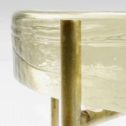 Glazen Bijzettafel Rond