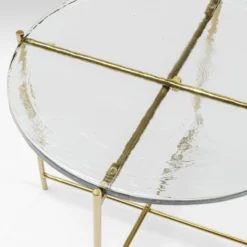 Ronde Bijzettafel Glas -VTwonen Verkoopwinkel kare design ice ronde bijzettafel glas 03