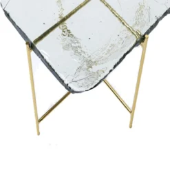 Tafeltje Met Dikke Glasplaat -VTwonen Verkoopwinkel kare design ice salontafel met dikke glasplaat 08