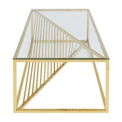 Design Salontafel Met Glas -VTwonen Verkoopwinkel kare design laser design salontafel met glas 04