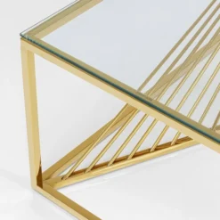 Design Salontafel Met Glas -VTwonen Verkoopwinkel kare design laser design salontafel met glas 05