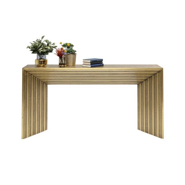 Gouden Sidetable Houtsnijwerk 1 Gouden Sidetable Houtsnijwerk