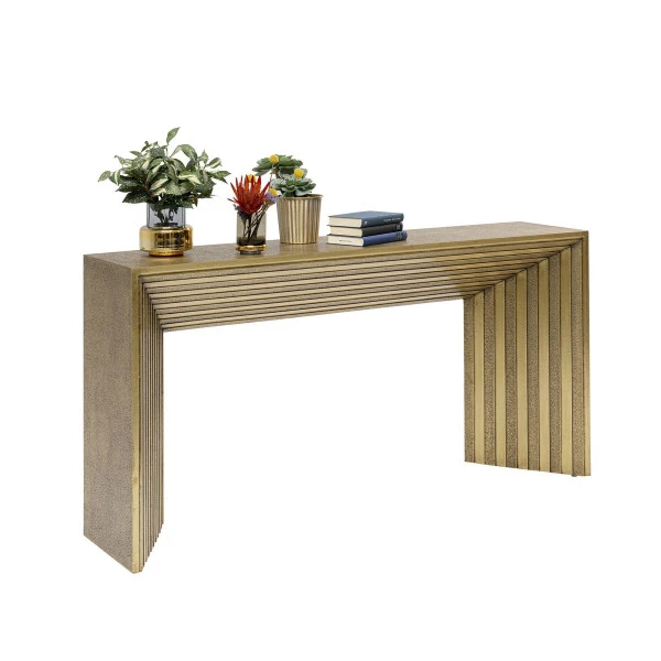 Gouden Sidetable Houtsnijwerk 2 Gouden Sidetable Houtsnijwerk - Afbeelding 2