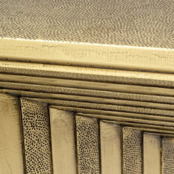 Gouden Sidetable Houtsnijwerk 6 Gouden Sidetable Houtsnijwerk - Afbeelding 6