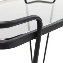 Metalen Trolley -VTwonen Verkoopwinkel kare design mesh metalen trolley 83673 004