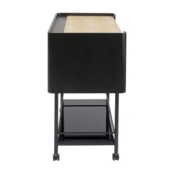 Zwarte Design Wijnkast Trolley -VTwonen Verkoopwinkel kare design milano zwarte design wijnkast trolley 06