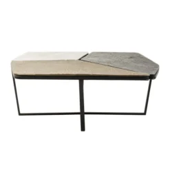 Organische Salontafel Aluminium