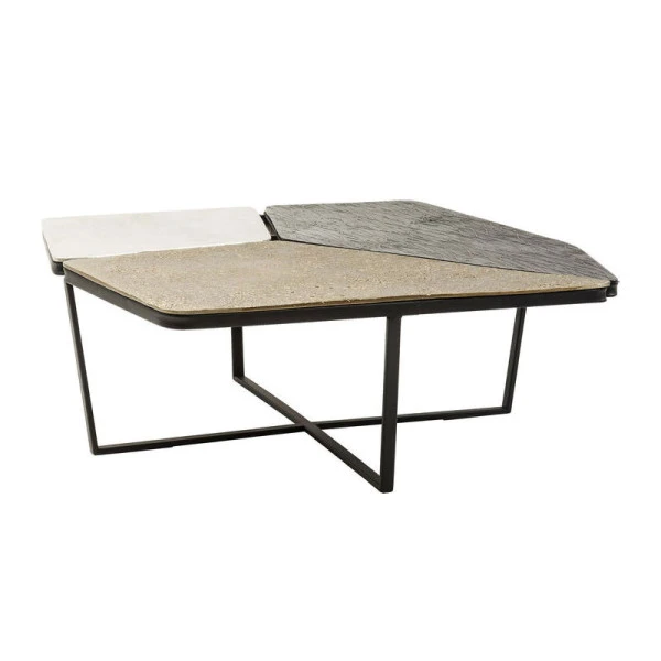 Organische Salontafel Aluminium 2 Organische Salontafel Aluminium - Afbeelding 2