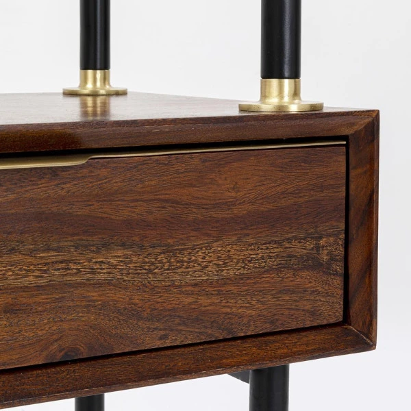 Sheesham Tafeltje Met Kapstok 8 Sheesham Tafeltje Met Kapstok - Afbeelding 8