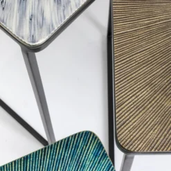 Bijzettafelset Metaal -VTwonen Verkoopwinkel kare design ray bijzettafelset metaal 06