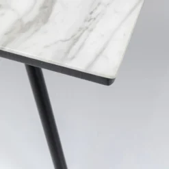 Retro Eettafel Marmer Look -VTwonen Verkoopwinkel kare design south beach retro eettafel met marmer 09