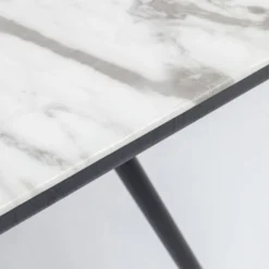 Retro Eettafel Marmer Look -VTwonen Verkoopwinkel kare design south beach retro eettafel met marmer 10