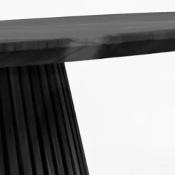 Ronde Eettafel Teak Hout 120 Cm -VTwonen Verkoopwinkel kave home jeanette ronde teakhouten tafel 120cm 03 1